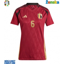 Belgija Axel Witsel #6 Domaci Dres za Ženska EP 2024 Kratak Rukav